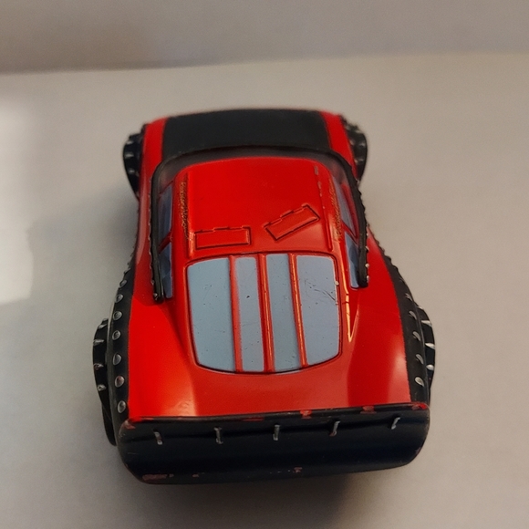 Disney Pixar Cars Heavy Metal Lightning McQueen Rare Die-cast 1:55 Model - Picture 5 of 6